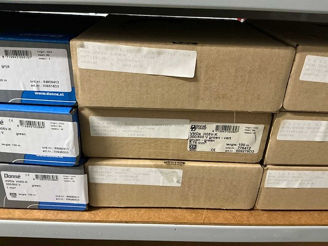 Partij divers donne installatiedraad (24x) - afbeelding 7 van  9