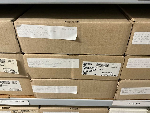 Partij divers donne installatiedraad (26x) - afbeelding 4 van  10