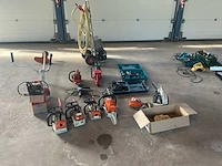 Partij divers elektrisch en gemotoriseerd handgereedschap, 14 stuks, o.a. stihl en makita – niet werkend / voor onderdelen - afbeelding 1 van  19
