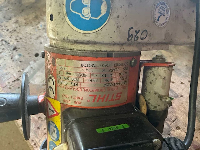 Partij divers elektrisch en gemotoriseerd handgereedschap, 14 stuks, o.a. stihl en makita – niet werkend / voor onderdelen - afbeelding 11 van  19