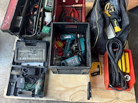 Partij divers elektrisch en handgereedschap