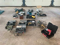 Partij divers elektrisch handgereedschap, ca. 22 stuks, o.a. makita, dewalt, bosch, metabo, milwaukee en aeg