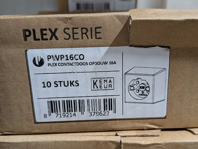 Partij divers elektrotechnisch installatiemateriaal - afbeelding 14 van  19