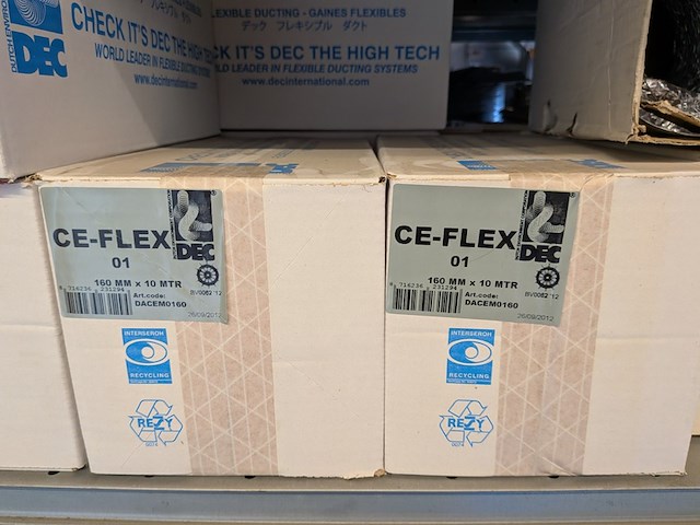 Partij divers flexibel luchtkanaal dec , ce-flex - afbeelding 8 van  36