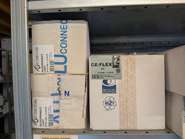 Partij divers flexibel luchtkanaal dec , ce-flex - afbeelding 12 van  36