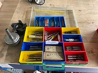 Partij divers freesgereedschap