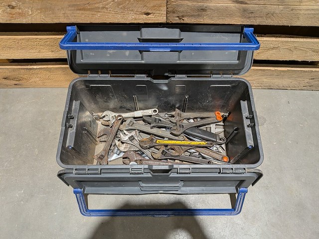 Partij divers gereedschap en gereedschapskoffers - afbeelding 9 van  36
