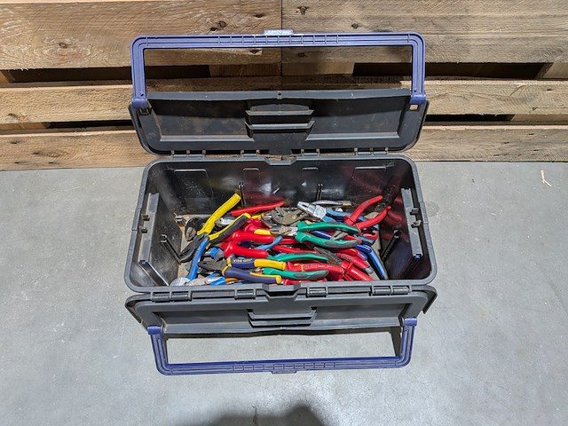 Partij divers gereedschap en gereedschapskoffers - afbeelding 34 van  36
