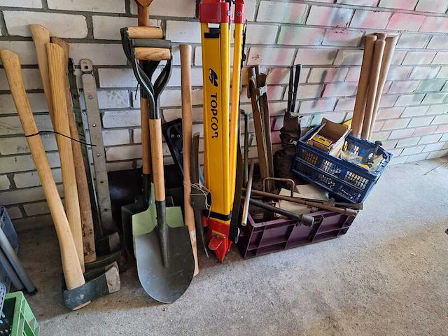 Partij divers gereedschap, grijs / chroom, onbekend - afbeelding 3 van  4