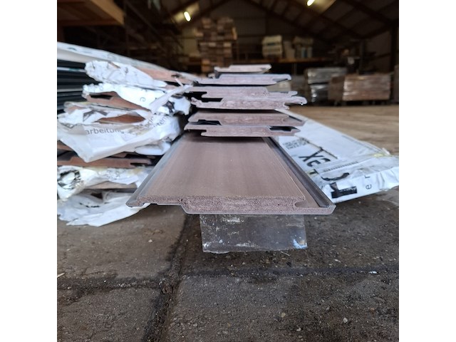 Partij divers gevelpanelen, keralit / protex, diverse kleuren - afbeelding 3 van  16