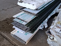 Partij divers gevelpanelen, keralit / protex, diverse kleuren - afbeelding 12 van  16