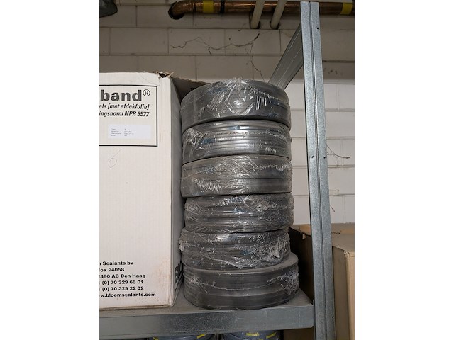 Partij divers glasband en celband diverse kleuren - afbeelding 9 van  64