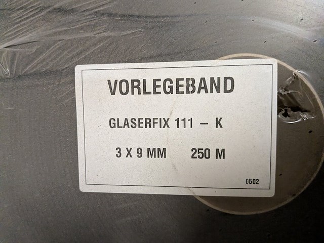 Partij divers glasband en celband diverse kleuren - afbeelding 10 van  64