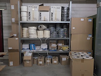 Partij divers glasband en celband diverse kleuren