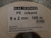 Partij divers glasband en celband diverse kleuren - afbeelding 15 van  64