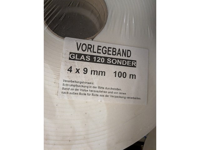 Partij divers glasband en celband diverse kleuren - afbeelding 17 van  64