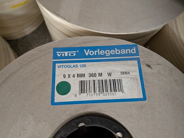 Partij divers glasband en celband diverse kleuren - afbeelding 20 van  64