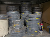 Partij divers glasband en celband diverse kleuren - afbeelding 24 van  64