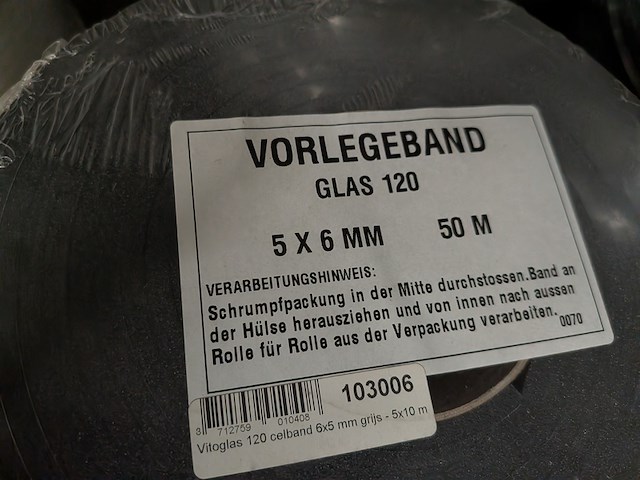 Partij divers glasband en celband diverse kleuren - afbeelding 28 van  64