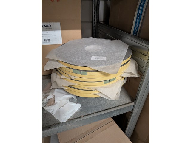 Partij divers glasband en celband diverse kleuren - afbeelding 41 van  64