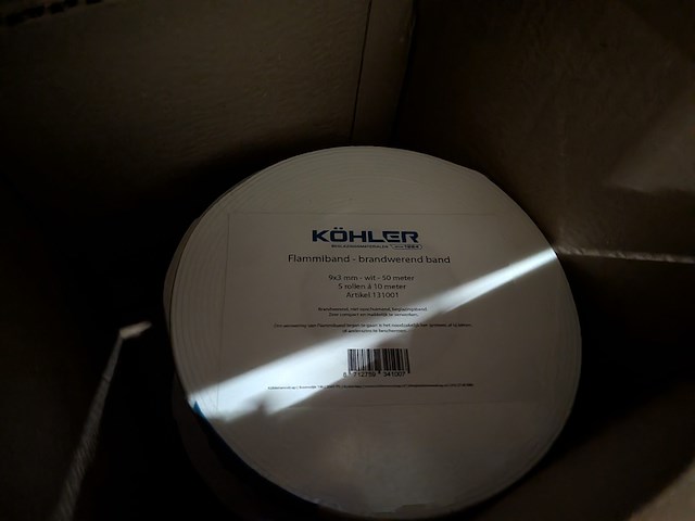 Partij divers glasband en celband diverse kleuren - afbeelding 46 van  64