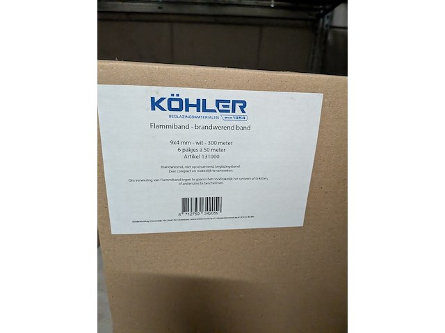 Partij divers glasband en celband diverse kleuren - afbeelding 49 van  64