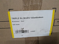 Partij divers glasband en celband diverse kleuren - afbeelding 50 van  64