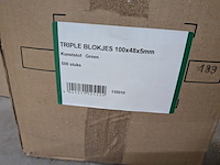 Partij divers glasband en celband diverse kleuren - afbeelding 53 van  64