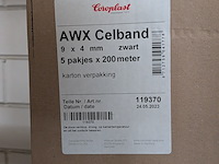 Partij divers glasband en celband diverse kleuren - afbeelding 45 van  64