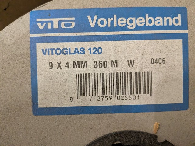 Partij divers glasband en celband diverse kleuren - afbeelding 57 van  64