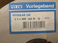 Partij divers glasband en celband diverse kleuren - afbeelding 57 van  64