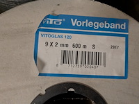 Partij divers glasband en celband diverse kleuren - afbeelding 58 van  64