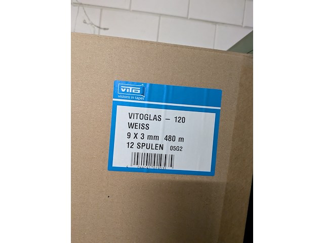 Partij divers glasband en celband diverse kleuren - afbeelding 60 van  64