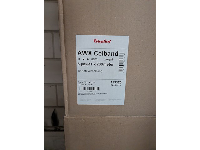 Partij divers glasband en celband diverse kleuren - afbeelding 56 van  64