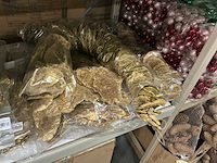 Partij divers goudkleurig decoratiemateriaal (34 verpakkingen) - afbeelding 5 van  7
