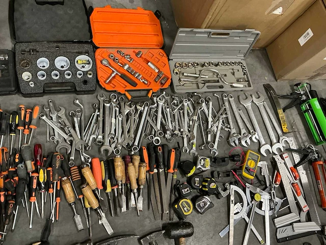 Partij divers handgereedschap / stapelbakken (330x) - afbeelding 4 van  10