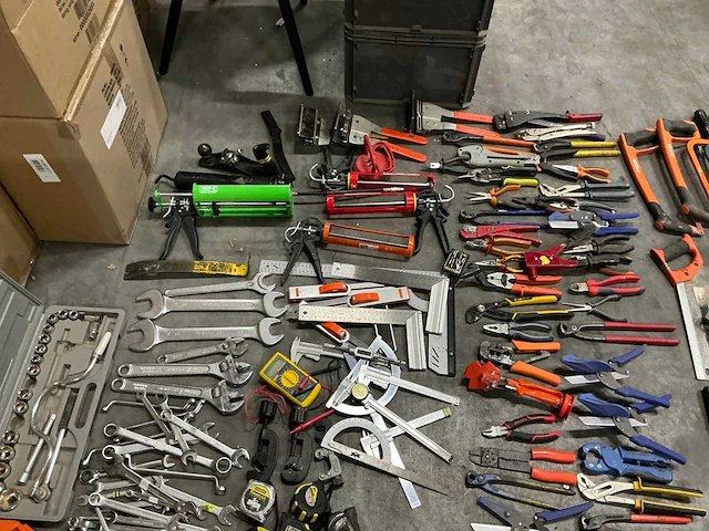 Partij divers handgereedschap / stapelbakken (330x) - afbeelding 5 van  10
