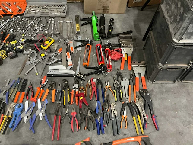 Partij divers handgereedschap / stapelbakken (330x) - afbeelding 10 van  10