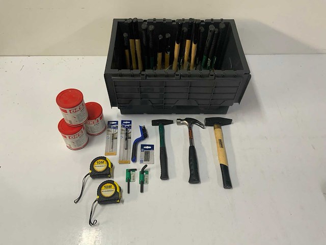 Partij divers handgereedschap - afbeelding 1 van  8