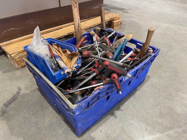 Partij divers handgereedschap - afbeelding 1 van  2