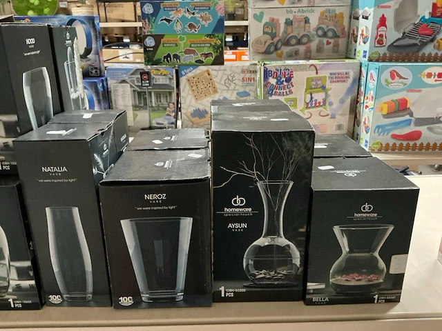 Partij divers homeware glaswerk (25x) - afbeelding 4 van  5
