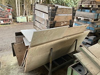 Partij divers hout- en plaatmateriaal - afbeelding 2 van  3