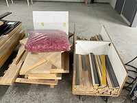 Partij divers hout- en plaatmateriaal - afbeelding 7 van  7