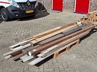 Partij divers hout restmateriaal op 2x pallet - afbeelding 5 van  8