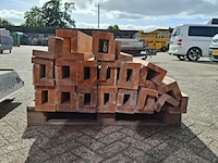 Partij divers hout restmateriaal op 2x pallet - afbeelding 8 van  8