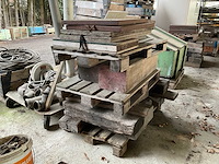 Partij divers hout - afbeelding 1 van  4