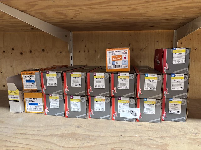 Partij divers ijzerwaar dryfast en heco - afbeelding 1 van  6