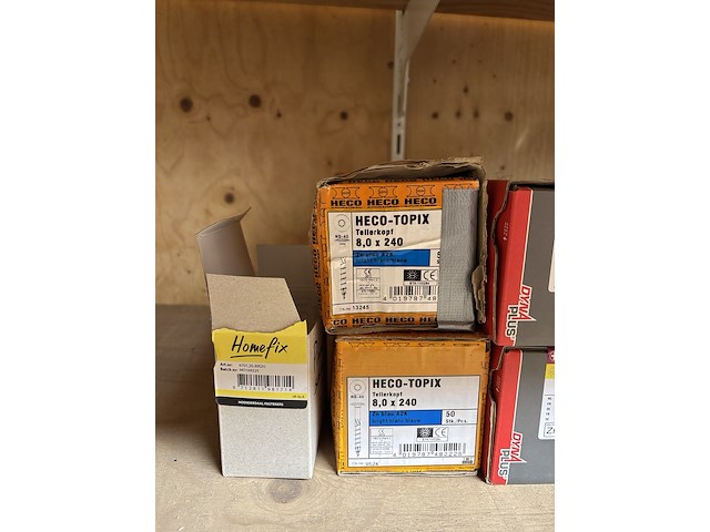 Partij divers ijzerwaar dryfast en heco - afbeelding 5 van  6