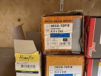 Partij divers ijzerwaar dryfast en heco - afbeelding 6 van  6