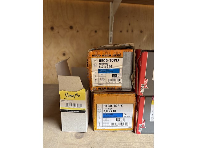 Partij divers ijzerwaar dynaplus en heco - afbeelding 6 van  6